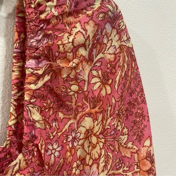 J.Crew Squareneck puff-sleeve cotton-blend voile top in bouquet block print - Picture 5 of 11